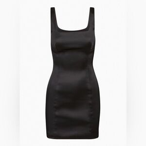 Wilfred Black Shine Dress mini